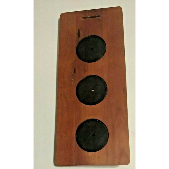 VTG Springfield Mariner Barometer Thermometer Hygrometer Wood Wall Station - Picture 6 of 9